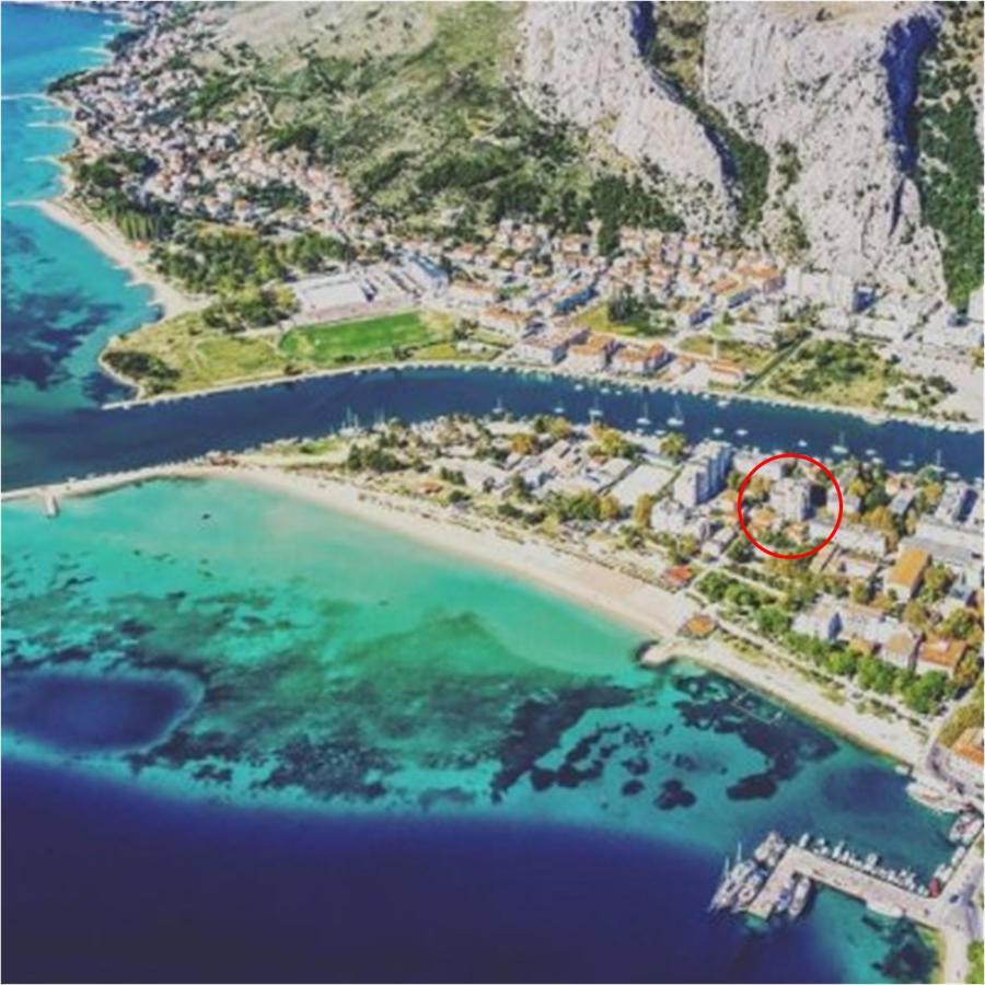 Apartman Center Omiš Eksteriør bilde